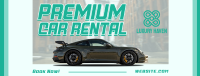 Luxury Car Rental Facebook Cover Image Preview