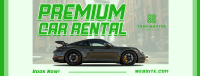 Luxury Car Rental Facebook Cover Image Preview