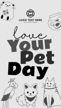 Love Your Pet Day Instagram Story