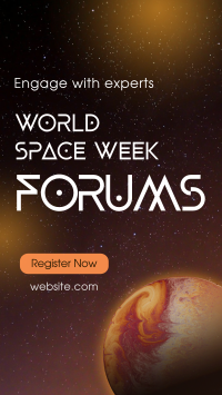 Space Week Forums Facebook Story Design