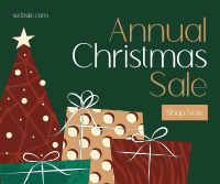 Annual Christmas Sale Facebook Post