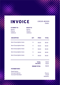 Circuit Invoice example 4