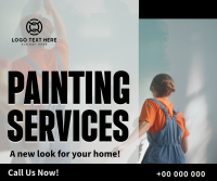 Painting Services Facebook Post