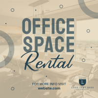 Office Space Rental Instagram Post