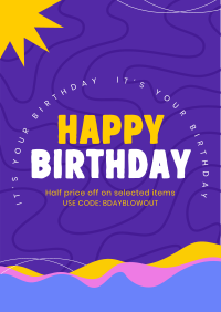 Liquid Birthday Promo Poster