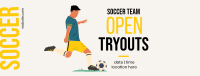 Soccer Tryouts Facebook Cover