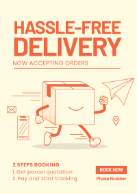 Package Delivery Booking Flyer