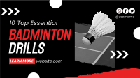 Badminton O’ Clock Animation