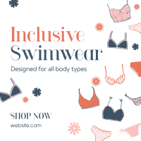 Inclusive Swimwear Instagram Post