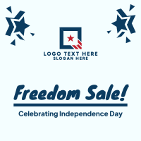 Freedom Sale Instagram Post