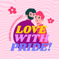 Love with Pride Linkedin Post
