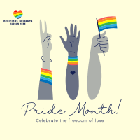 Pride Advocates Instagram Post