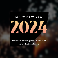 Liquid New Year Instagram Post