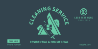 House Cleaning Service Twitter Post