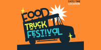 Food Truck Festival Twitter Post