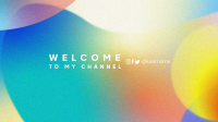Bright and Colorful YouTube Banner