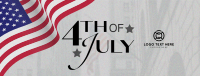 4th of July Flag Facebook Cover Design