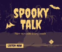 Spooky Talk Facebook Post