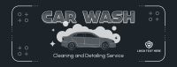 Car Cleaning and Detailing Facebook Cover Design