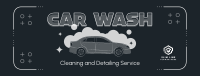 Car Cleaning and Detailing Facebook Cover Image Preview