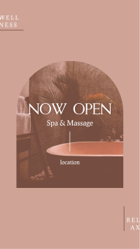 Spa & Massage Facebook Story