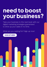 Boost Your Business Flyer