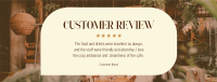 Simple Cafe Testimonial Facebook Cover Image Preview