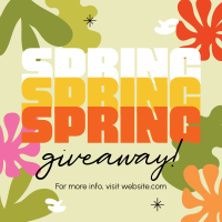 Spring Giveaway Instagram Post Image Preview