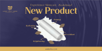 Redefined Skincare Product Twitter Post Design