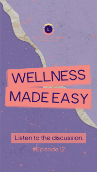 Easy Wellness Podcast TikTok Video