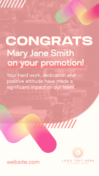 Congratulatory Job Promotion YouTube Short