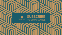 Futuristic YouTube Banner example 2