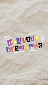 Radiate Kindness Facebook Story