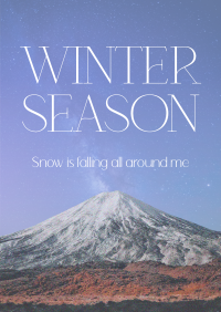 Winter Season Poster