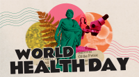 World Health Day Collage Animation