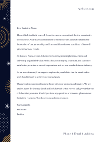 Bright Stars Letterhead