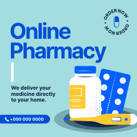 Online Pharmacy Instagram Post