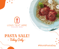 Fun Pasta Sale Facebook Post Design