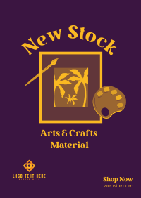 New Art Stock Poster