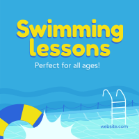 Swimming Lessons Linkedin Post