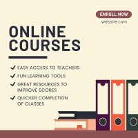 Online Courses Instagram Post