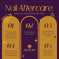 Nail Salon Aftercare Instagram Post