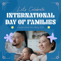 Modern International Day of Families Instagram Post