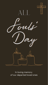 Soul's Day Candle Video