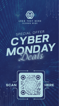 Cyber Monday Deals TikTok Video Design