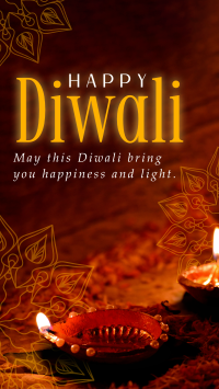 Diwali Light Festival Facebook Story