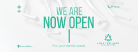 Dental Clinic Opening Facebook Cover