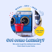 Laundry Store Instagram Post example 4