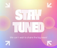 Stay Tuned for Big News Facebook Post