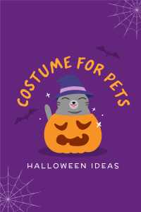 Halloween Cat Pinterest Pin